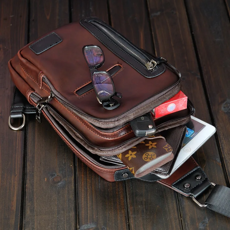 МVА Кожа PU Мужчины Сумки Случайные Люди Вестник Мешки Марки Дизайн Плеча Crossbody