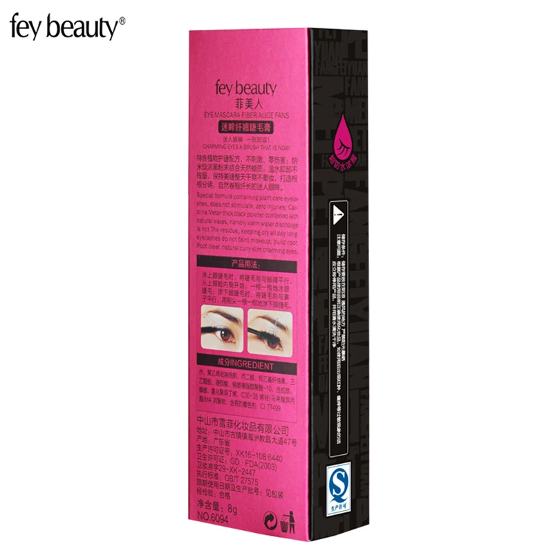 FEY BEAUTY, длинная завивка, черные ресницы, тушь для ресниц, водостойкая, для наращивания ресниц, для глаз, Rimel, 4D, профессиональная брендовая гелевая тушь для макияжа