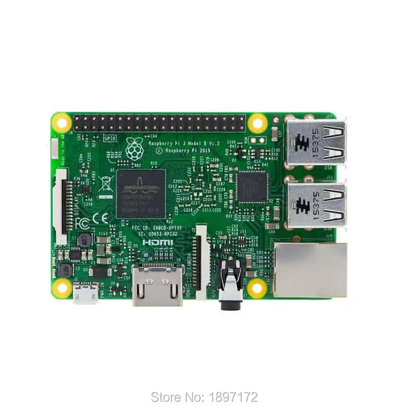 Raspberry Pi 3 Model B PI3 WiFi Bluetooth с корпусом и радиатором|raspberry pi|pi 3raspberry pi model b |