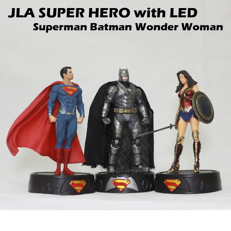 Бесплатная доставка 8 &quotСупергерои Вселенной DC JLA Супермен Чудо Женщина Бэтмен с