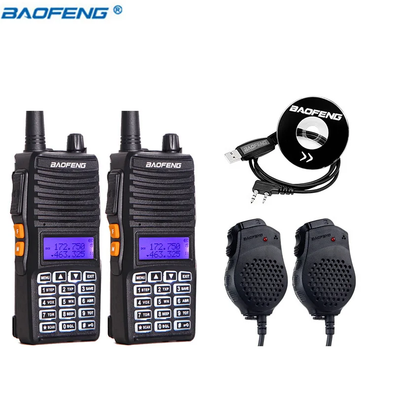 Рация Baofeng UV 82 II высокой мощности 8 Вт обновленная UV82 Dual 2 PTT CB портативная