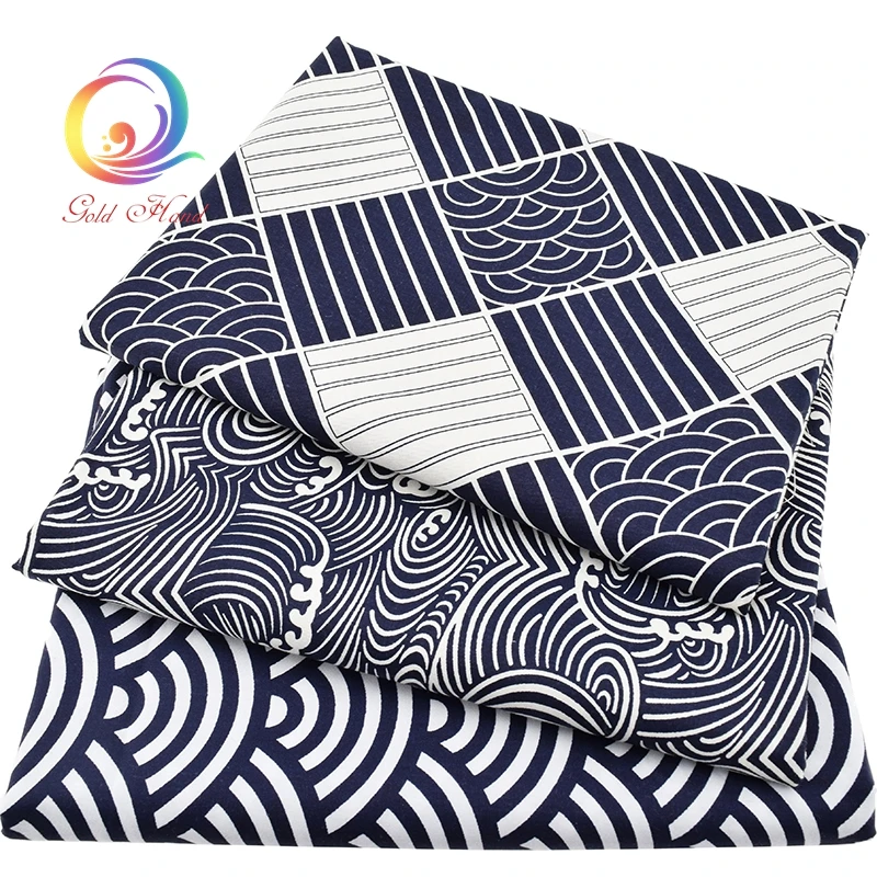 Haisen японская серия саржевая хлопчатобумажная ткань с принтом сделай сам одеяло