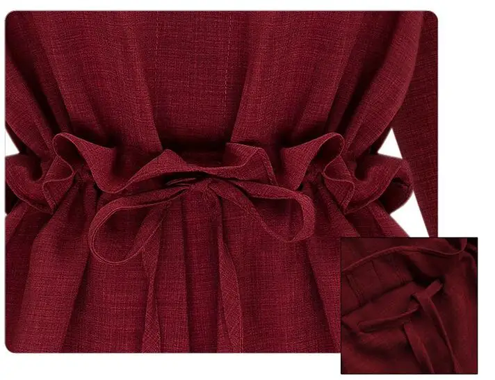 TWOTWINSTYLE 2020 Women Long Sleeves Peplum Tops Blouse Shirts Lace up Ruffle Waist Tunic Female Clothes Korean Plus Size | Женская