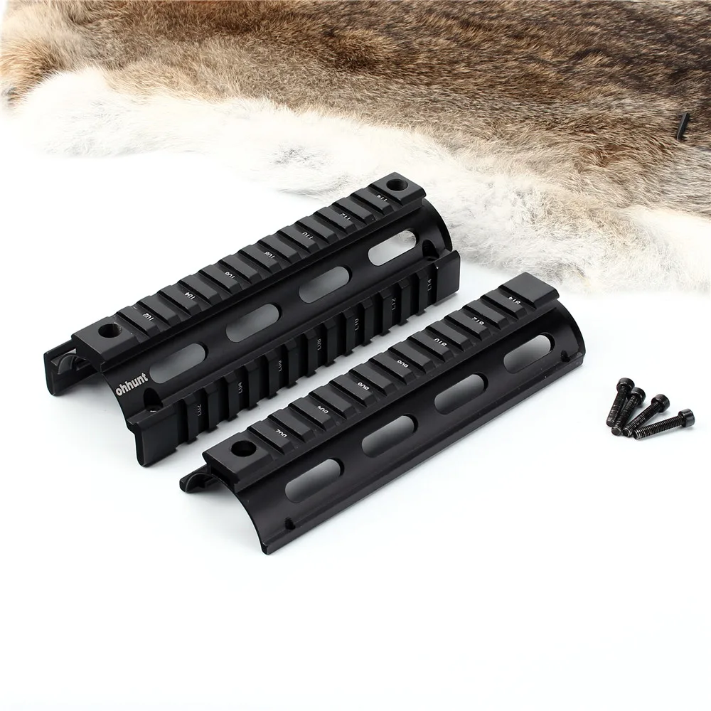 Ohhunt 3 93 &quot6 75&quot Карабин Длина 2 шт падение в Quad Rail система обработки черный Тан