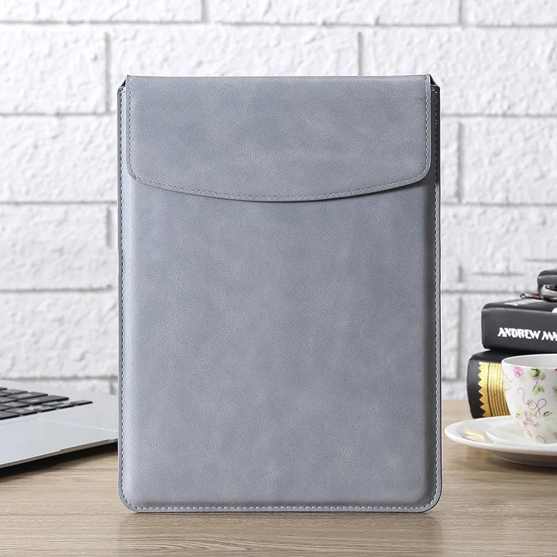 Gray-blue Чехол/сумка NINJACASE на липучке из искусственной кожи для 7,8 дюймов Pocketbook 740 InkPad 3 Ereader и PB740 PocketBook Inkpad 3 Ebook - Цвет: Gray-blue