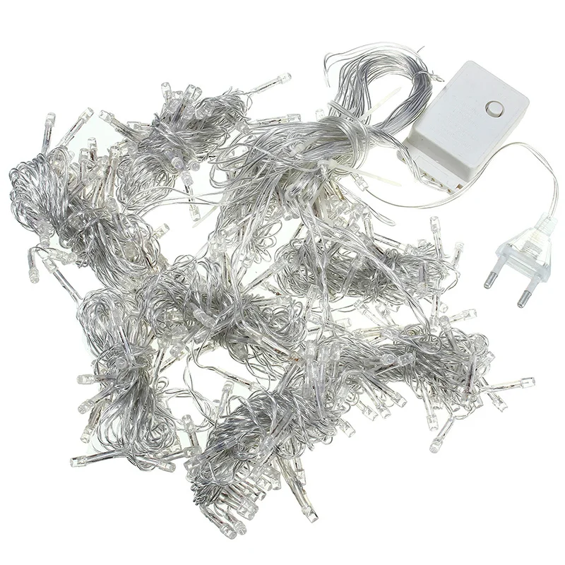 3 м * 2 224 светодиодные гирлянды для сосульки рождественские Огни наружное