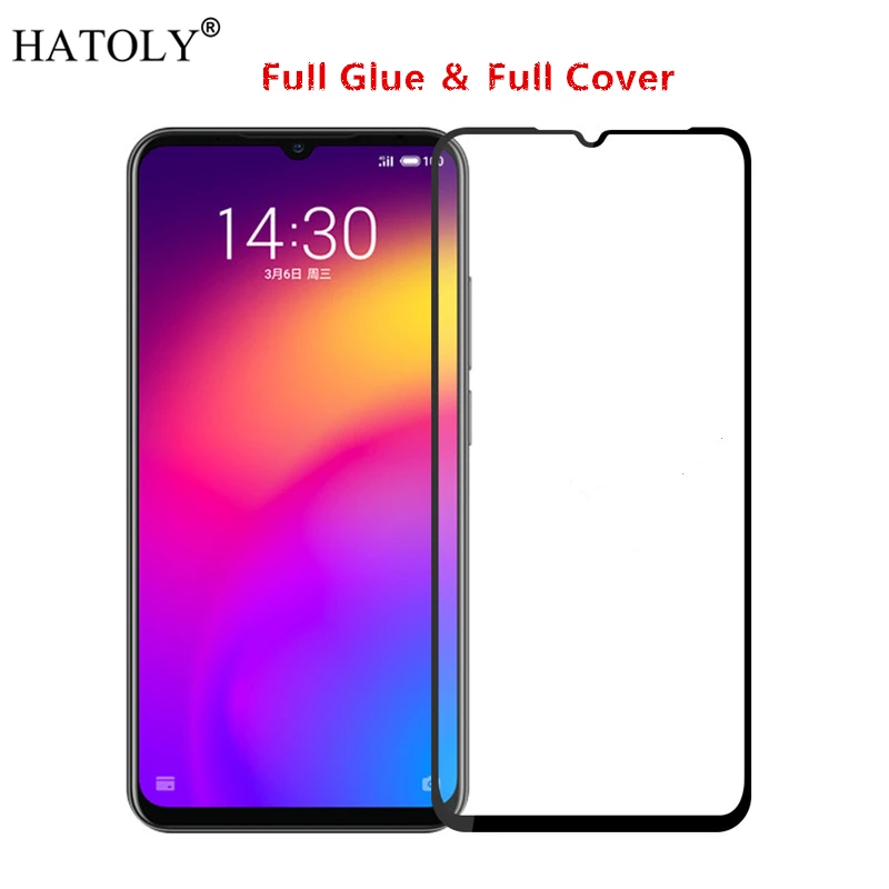 2 шт. для Meizu Note 9, закаленное стекло, для Meizu Note 9, стеклянная пленка, 9 H, полное покрытие, защита экрана, для Meizu Note 9