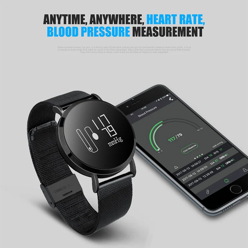 XGODY CV08 Bluetooth Смарт часы фитнес браслет iOS Android подключение Шагомер монитор