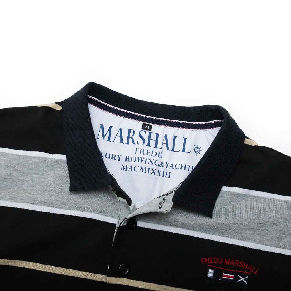 

2019 Newest Spring And Summer Mens Polo Shirts Lapel Camisa Polos Tops Tees Striped Casual Male Loose Shirt Camisa Polo K1057