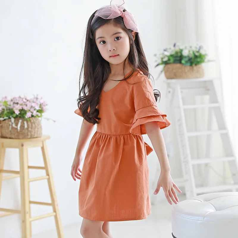 school baby girls dress teenagers dresses 12 10 14 years 2018 summer spring preppy style mini children clothing | Детская одежда и