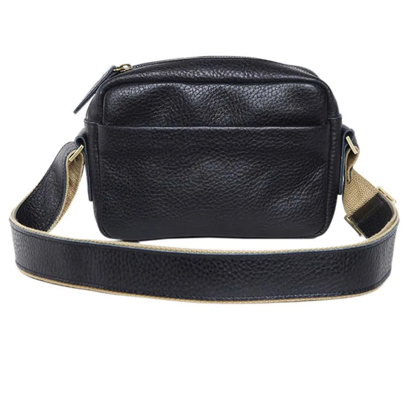 Мужская кожаная мини сумка AETOO летняя повседневная через плечо|Сумки-кроссбоди| |