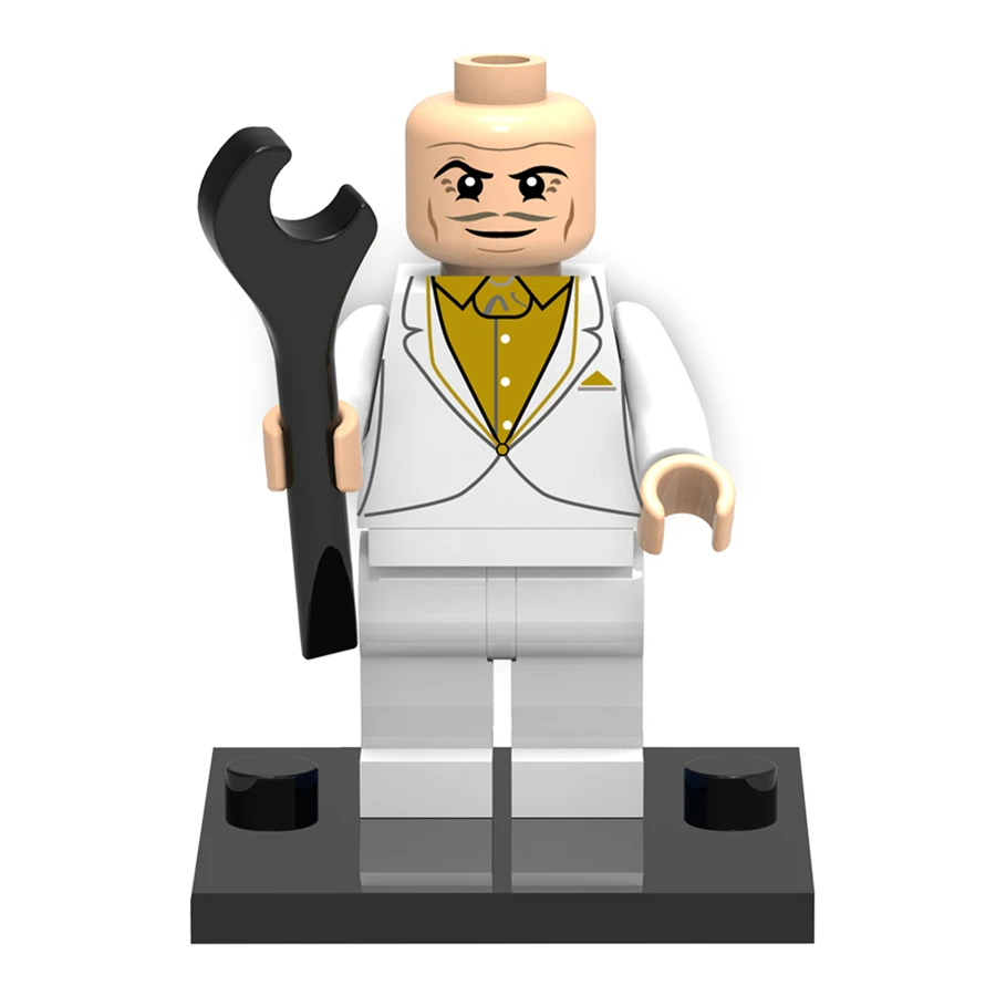 Муравей человек Egghead с гаечным ключом супер герои марвел Мстители минифиг