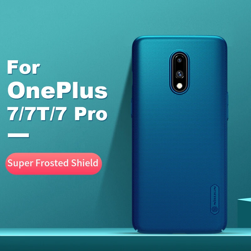 Oneplus 7 кейс чехол матовый ПК Матовая жесткая задняя крышка подарок держатель