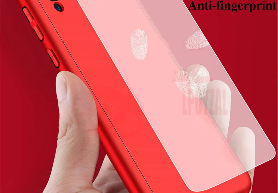 360 Full Protective Case For Huawei P30 P20 Pro Mate 20 Lite Nova 3 3i 4 P10 P9 Honor 10 9 Lite 8X Hard PC Cover Case With Glass