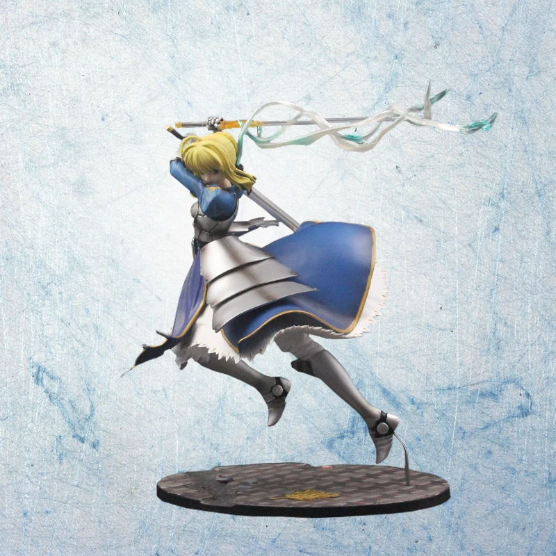2018 GSC Аниме Судьба Ночь Сабер Лили Excalibur ПВХ фигурку игры Рисунок Модель Коллекция