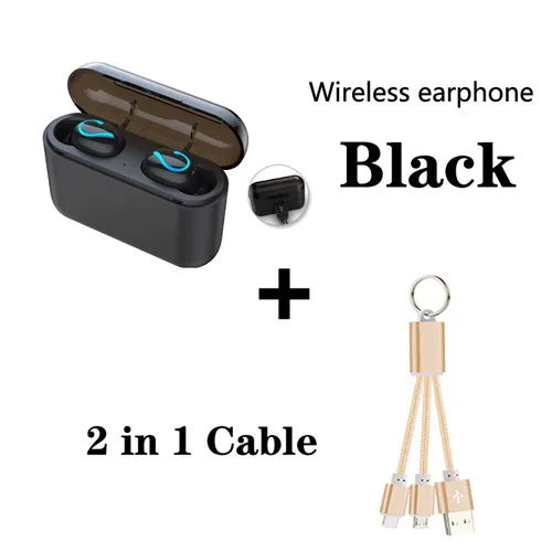 double add cable Беспроводные наушники Bluetooth 5,0 для huawei honor 20i 10i 10 20 9 lite V20 V10 note 8X MAX 8A 8C 6X Play Music - Цвет: double add cable