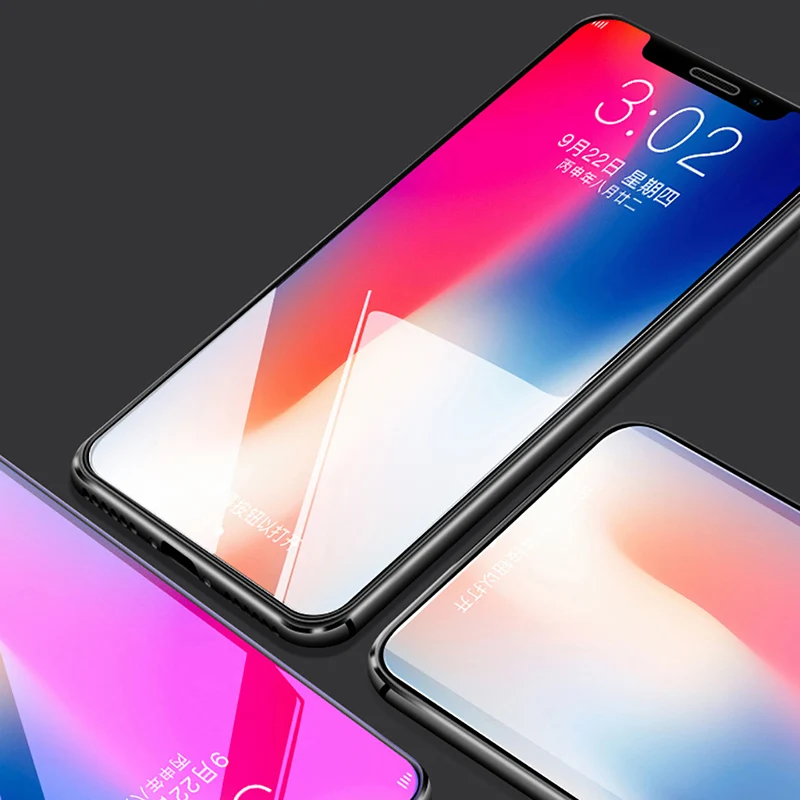 GonoRack 9D стекло для iPhone XR X XS Max защитное на 8 7 Plus 6 6S P 8plus XSmax защита экрана|Защитные