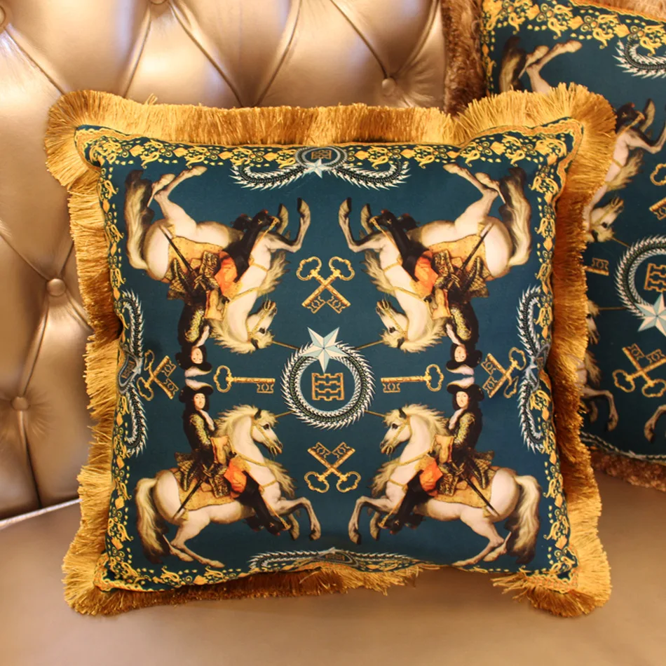 Высокая QualityLuxury домашний декоративный Чехол для диванной подушки декоративные