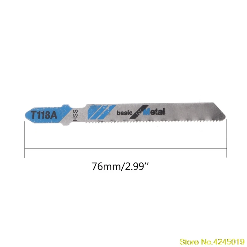 Новые высококачественные 5 шт. HSS T118A пильные диски дерево металл быстрое лезвие для сабельной пилы