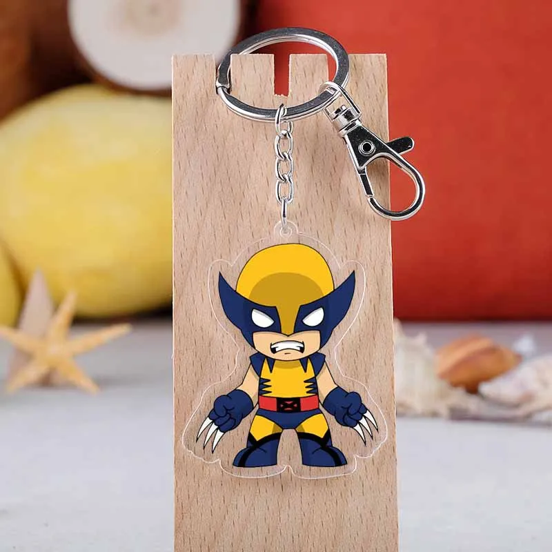 Marvel Manga X men мультяшный рисунок для мужчин автомобильный держатель ключей лучший