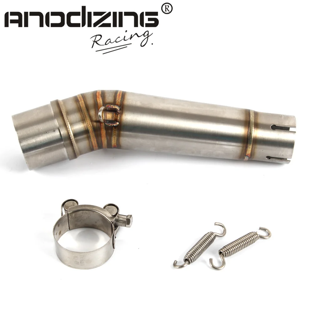 Средняя выхлопная труба мотоцикла для HONDA NC700 NC750 NC 700 750 2012 2017|motorcycle exhaust pipe|motorcycle