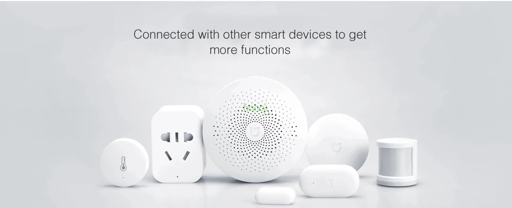 Xiaomi Multifunctio Gateway 2 умный центр управления умный дом Комплект обновленная версия два управления с дверной звонок с радио кольцо встроенный