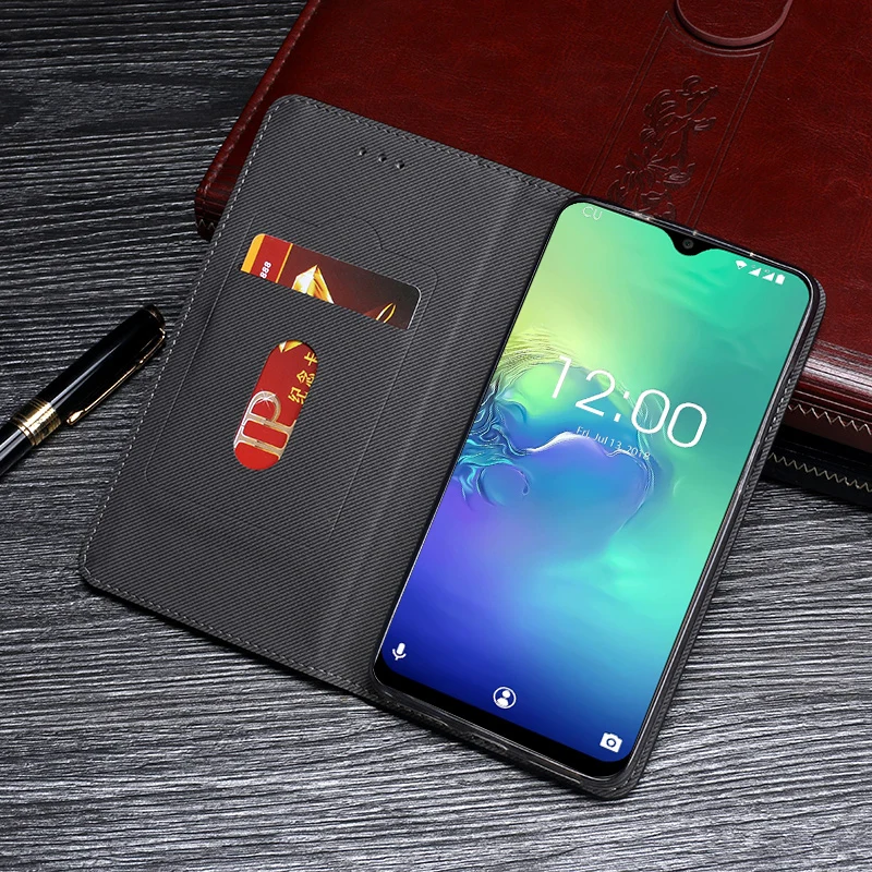 Роскошный Ретро Чехол из искусственной кожи для Oukitel C15 Pro чехол с отделением карт