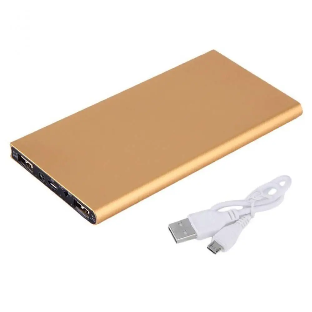 10000 мАч Зарядное устройство Quick Charge 3 0 двухстороннее USB Dual для Xiaomi iPhone X Note 8