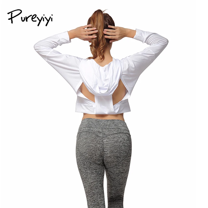 Women Hooded Running Shirts Jersey Breathable Sportswear Fitness Yoga Top Sports Clothing T Shirt Gym Tops plus size | Спорт и