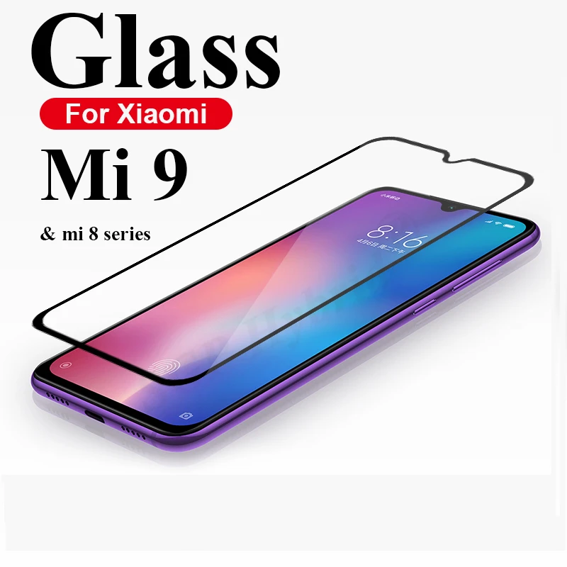 Защитное стекло для xiaomi mi 9 mi9 Защита экрана 8 lite light se pro explorer с полным покрытием