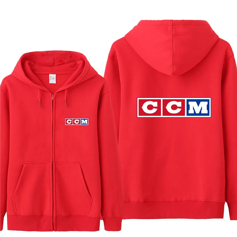 as picture CCM Логотип Толстовка толстовки для мужчин осеннее пальто пуловер флисовая куртка унисекс человек CCM кофты HS-094 - Цвет: as picture
