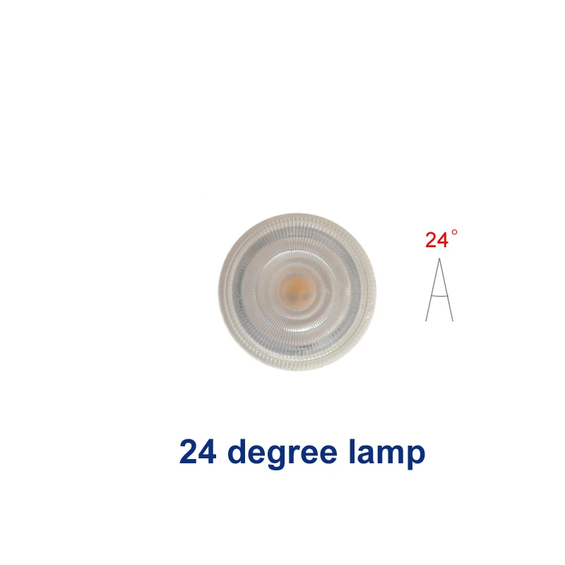 [YOYOLUO] 6W GU10 MR16 E27 Светодиодный светильник 220V SMD 2835 Светодиодный точечный светильник s Теплый/Холодный белый/белый GU 10 GU5.3 светодиодный светильник - Испускаемый цвет: 24 degree lamp