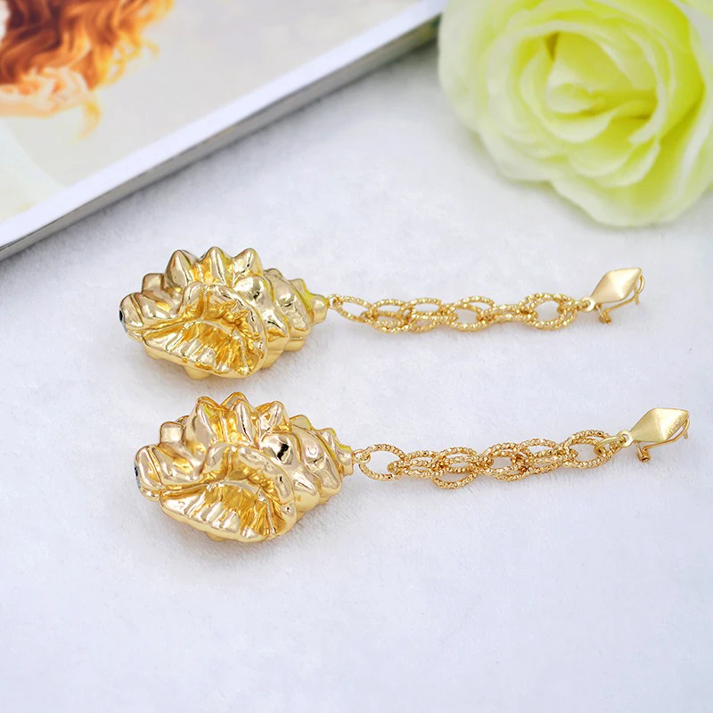 Длинные висячие серьги ZEADear модные ювелирные изделия 2020 для женщин медные