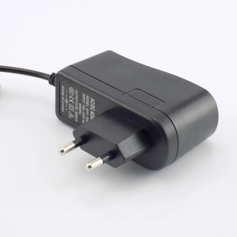 Микро USB AC к DC адаптер питания США ЕС вилка вкл/выкл переключатель 100 в 240 конвертер