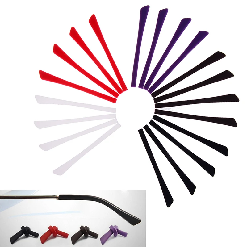 4 шт. силиконовые очки для глаз аксессуары противоскользящие ушные крючки