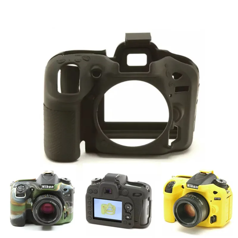 Красивый мягкий силиконовый чехол для камеры Nikon D7200 D7100|cover case skin| |