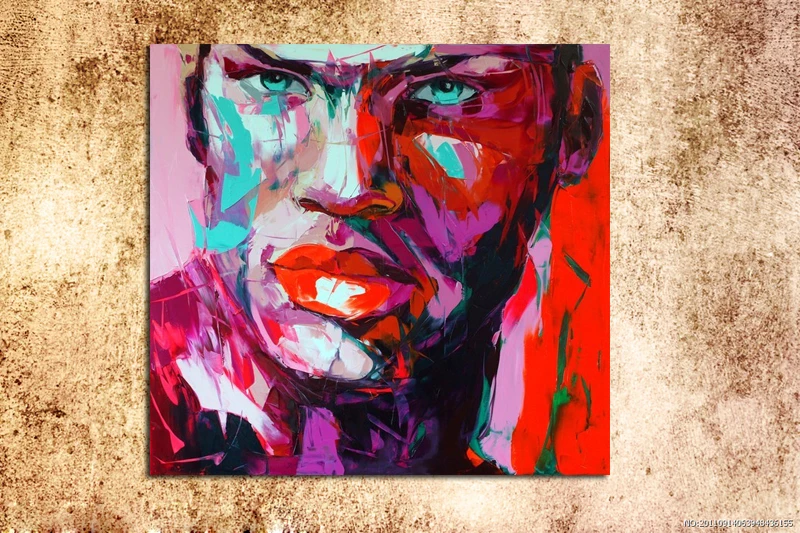 Бесплатная доставка современные абстрактные красочные настенные картины с