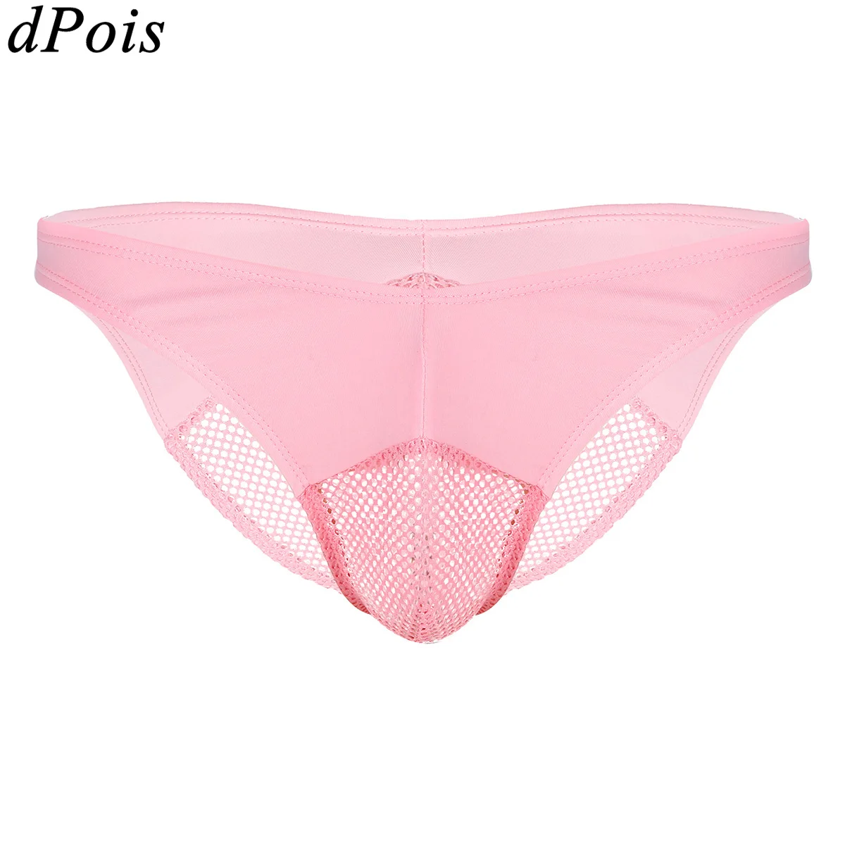 Сексуальные мужские трусы мужское нижнее белье SISSY Mesh сетчатые Лоскутные