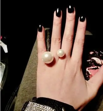 Женское кольцо с жемчугом R36|brand rings for women|rings womenring |
