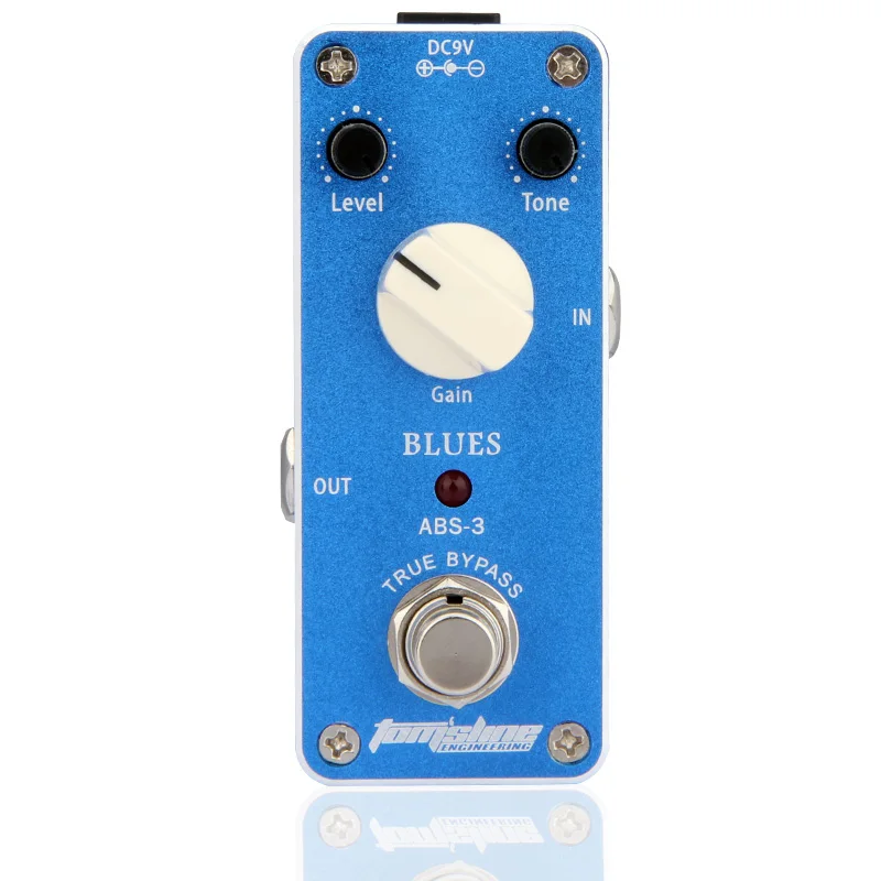 Арома-ABS-3 мини-блюз электроискажение гитарный эффект педаль алюминиевый сплав