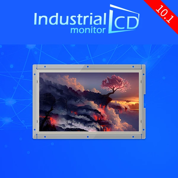 Лидер продаж! 10.1 дюймов широкоформатный монитор TFT с HDMI &quotпромышленный ТВ 1024*600