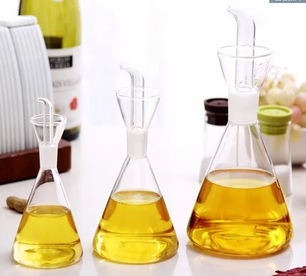 1 шт. Экологичная бутылка для масла уксуса графинчик стеклянная 125 мл 250 500