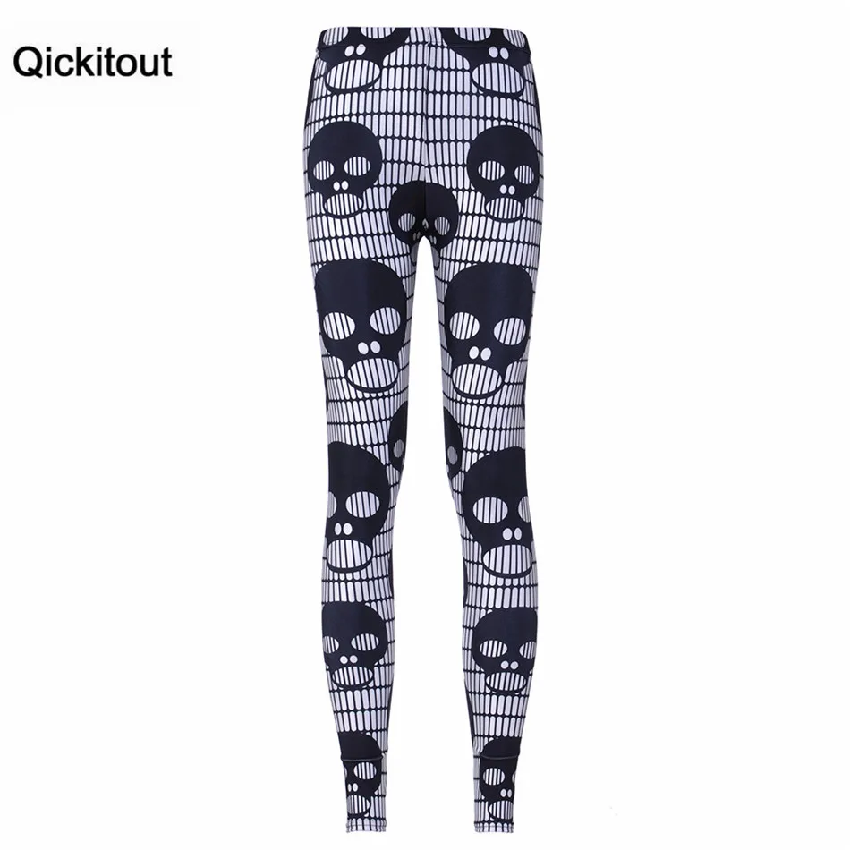 Qickitout леггинсы модные летние новые акварельные полосатые с рисунком вишни