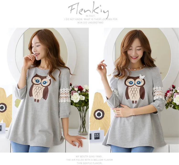 Одежда для беременных новинка 2016 модное Повседневное платье будущих мам одежда