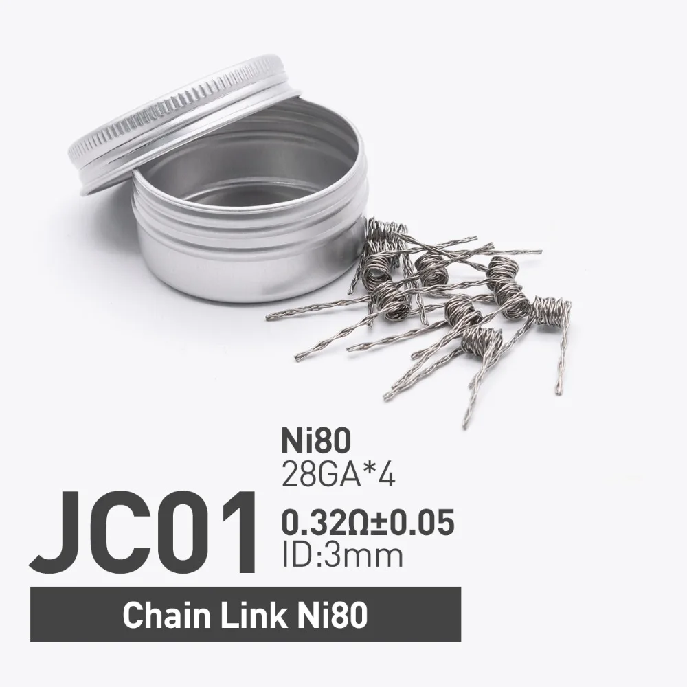 RDA RTA RBA атомайзер нагревающая проволока для электронной сигареты 50