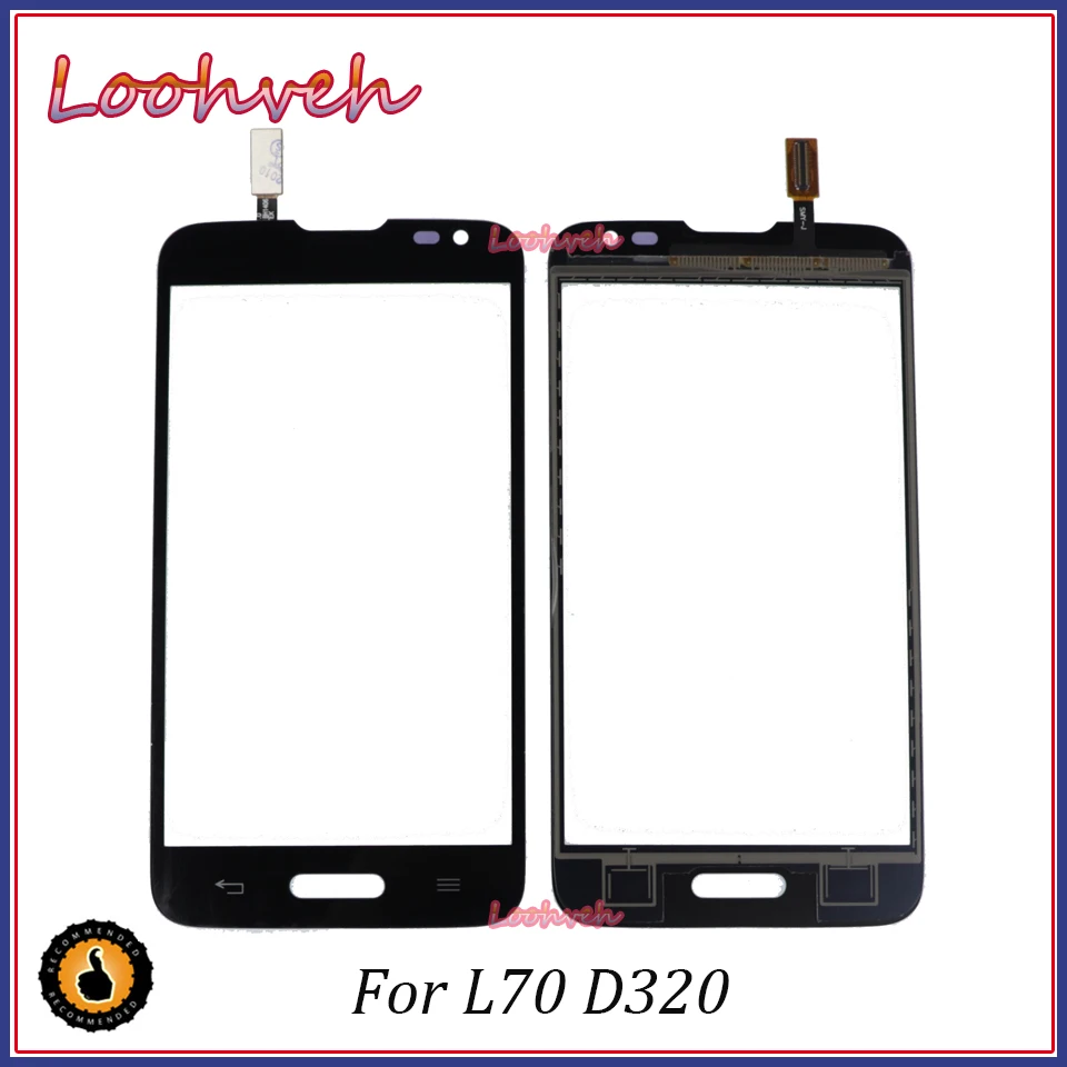 Высококачественный сенсорный экран 4 5 дюйма для LG L70 D320 дигитайзер Переднее