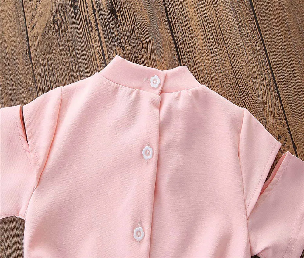 Детская одежда Осенний детский комбинезон с дырками костюм новая детская 2019 |