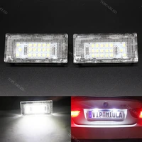 2pcsset super bright 18 led car number license plate lamps fit for bmw mini r50 r52 r53 license plate lights