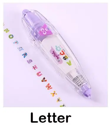 Kawaii милый мультфильм декоративная коррекция лента Proof-reader маскирующая лента корректор для дети девочки мальчик школьные канцелярские принадлежности - Цвет: Style 13