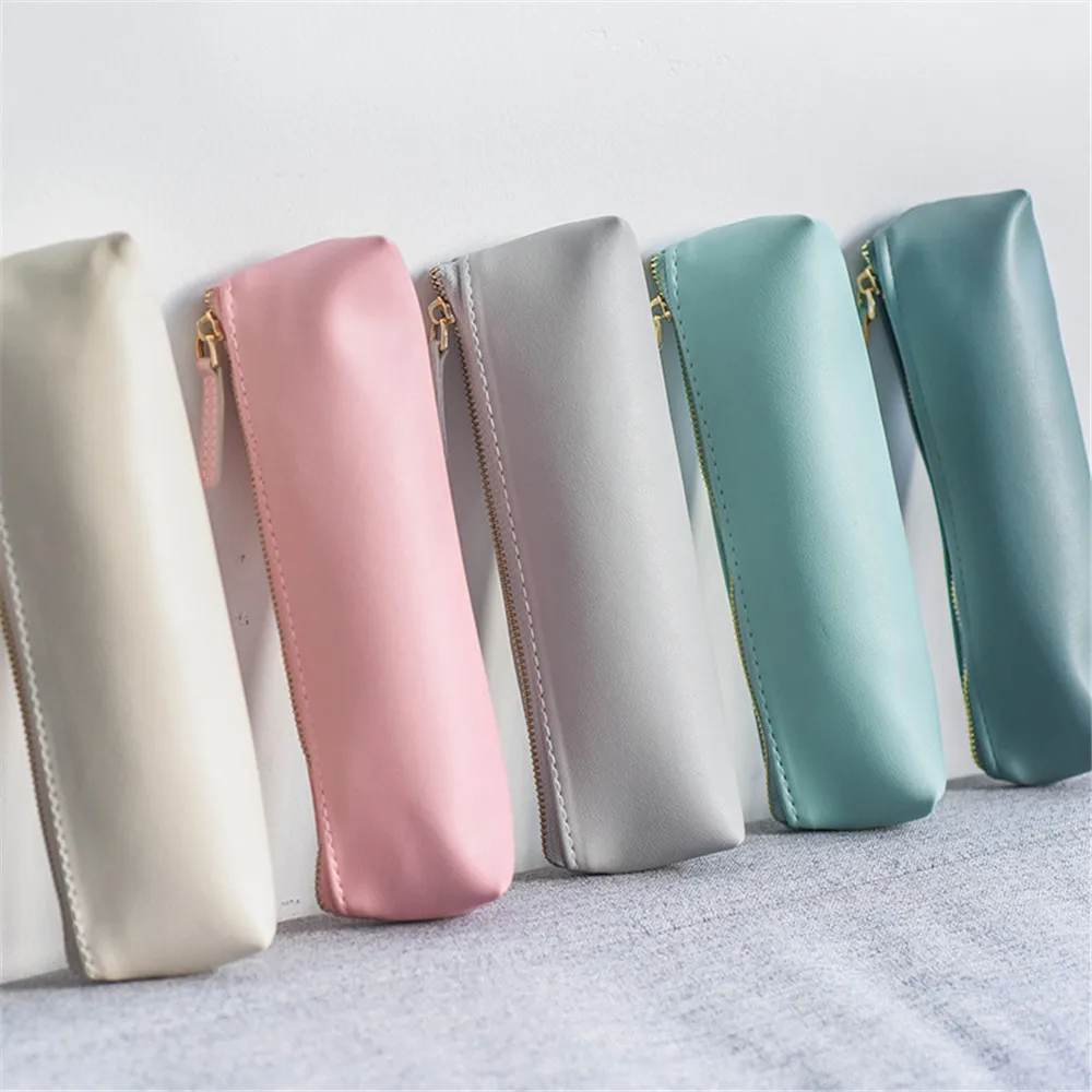 1 шт. свежий конфетный цвет кавайный пенал канцелярские товары для девочек